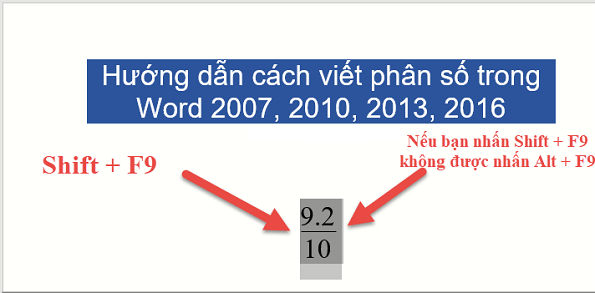 4 Cách Viết Phân Số Trong Word Đơn Giản Chỉ Trong 1 Phút