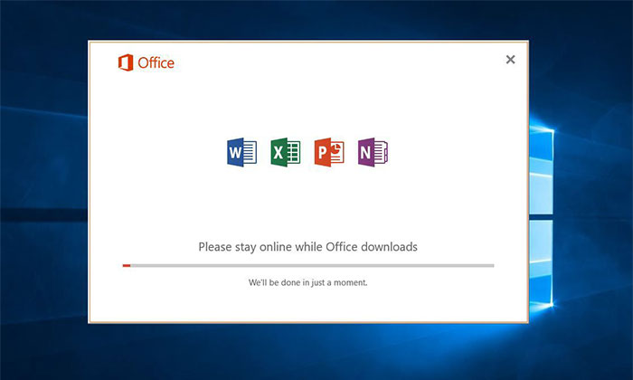 Cài đặt Office 2016 thành công