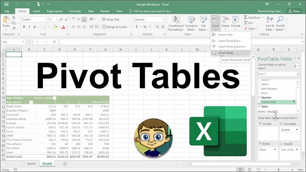 Khám Phá Pivot Table: Công Cụ Thống Kê Hữu Ích Trong Excel